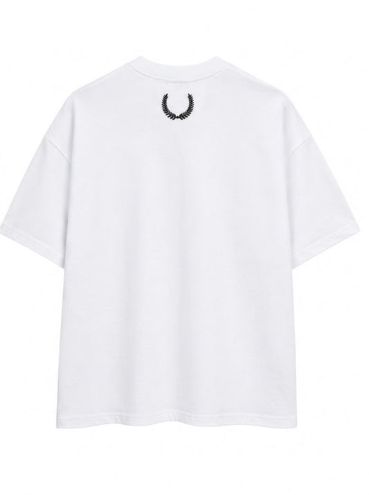 AVARI Crest Tee - White